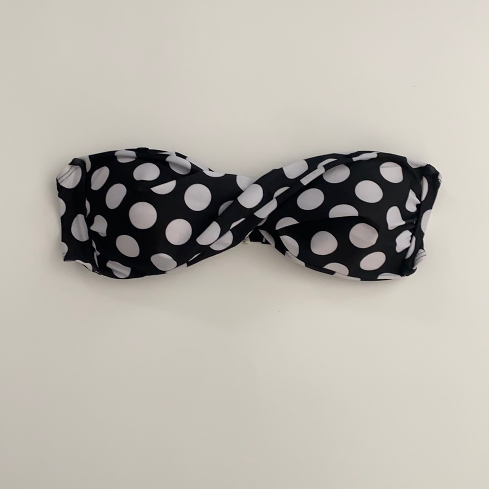 Polka Dot Swim Top